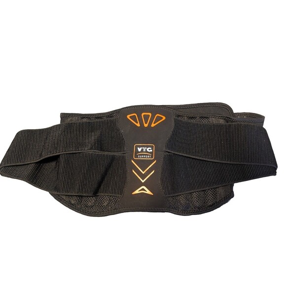 VTG BELT BRACE (UNISEX) ADJUSTABLE LOWER BACK LUMBAR SUPPORT FOR PAIN RELIEF NEW - Picture 1 of 14